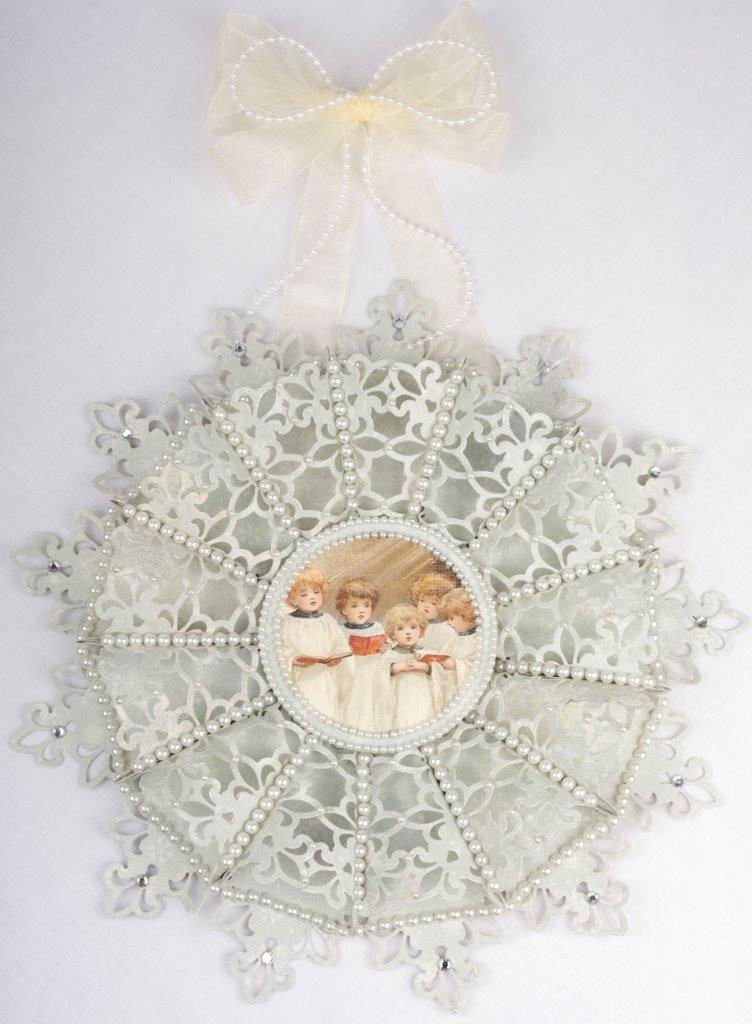 Snowflake wreath Tara's Craft Studio img 2